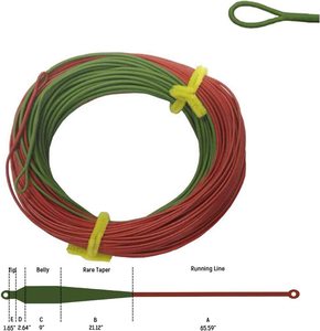 Ligne de pêche à la mouche solide flottant grand jeu prédateur ligne d'eau salée grosses mouches Tarpon ligne de Surf 33ft tête courte faible étirement B10 - Product Image 2