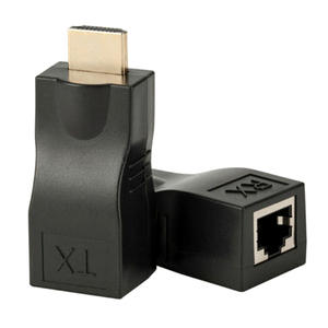 <span class=keywords><strong>OTECH</strong></span> - Convertisseur/Extenseur RJ45 compatible Cat5e/Cat6 4K*2K 30M en ABS avec garantie de 12 mois - Product Image 2