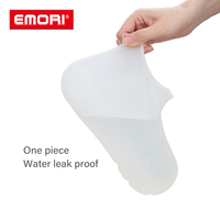 Chaussures de protection imperméables en silicone recyclable antidérapantes pour enfants - Utilisation printemps/été/automne/hiver Protection contre la pluie, la neige, la poussière