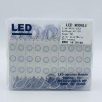 Module LED AC 110V 220V SMD 2835 98*20MM 3mm 3 LED 2W IP65 Blanc froid Blanc chaud Module LED utilisé pour les enseignes et panneaux d'affichage LED
