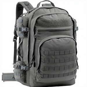 <span class=keywords><strong>Sac</strong></span> à <span class=keywords><strong>dos</strong></span> tactique en denim Spoir de grande taille 58L, unisexe, <span class=keywords><strong>sac</strong></span> de rangement extérieur avec bretelles amovibles pour la randonnée, le camping et les voyages - Product Image 1