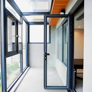 <span class=keywords><strong>Porte</strong></span> intérieure à battant noire à haute efficacité énergétique, <span class=keywords><strong>porte</strong></span> pivotante en verre trempé, paroi de douche, <span class=keywords><strong>porte</strong></span> de douche en verre droite avec cadre en aluminium - Product Image 2