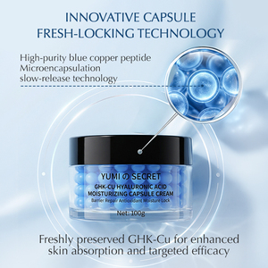 Crème pour le visage au peptide <span class=keywords><strong>de</strong></span> cuivre GHK Cu, marque privée OEM, anti-âge, raffermissante, hydratante pour peaux matures, 100 ml - Product Image 6