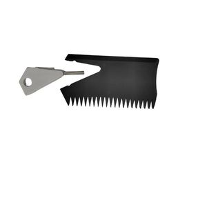 Peigne à cire de surf en PVC noir, accessoire de planche de surf léger, antidérapant, outil de coupe-clés - Product Image 3