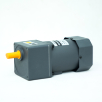 Moteur à engrenages à induction monophasé AC 70 mm 3IK 15W avec boîte de vitesses 220V 1250 tr/min, rapport large, moteur à engrenages AC