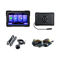 Nouvel écran tactile étanche de 5 pouces pour moto avec CarPlay intégré, navigation GPS et CarPlay sans fil pour 5.0