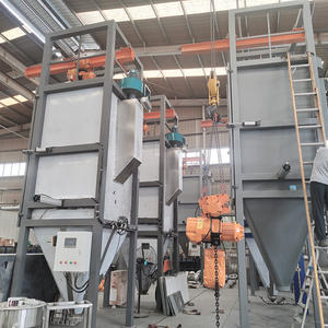 เครื่องขนถ่ายถุงจำนวนมากสำหรับการถ่ายโอนวัสดุที่ราบรื่นสำหรับอุตสาหกรรมการก่อสร้างสารเคมีที่มีมอเตอร์ก่อสร้างเหล็ก - Product Image 4