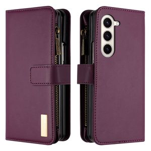 Étui en cuir PU à rabat avec fermeture éclair pour Samsung Galaxy <span class=keywords><strong>Z</strong></span> Fold 5/ <span class=keywords><strong>Z</strong></span> Fold <span class=keywords><strong>4</strong></span>, étui portefeuille pour Galaxy <span class=keywords><strong>Z</strong></span> Fold 3/Fold 6 - Product Image 1