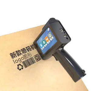 Impresora de inyección de tinta TIJ de impresión portátil de precisión de rendimiento proactivo Impresión de texto QR en superficies de papel y vidrio de plástico metálico