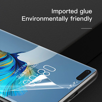 Protection d'écran 3D en hydrogel UV 5H pour téléphones mobiles, 12*18cm, pour machines de découpe, surface incurvée en PET, qualité AAA