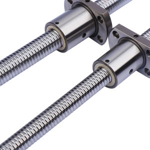 Vite a ricircolo di sfere GS Hiwin C3 C5 C7 di precisione 0802 per CNC, vite di trasmissione 100mm, dado verde in acciaio inossidabile 1604 - Product Image 4