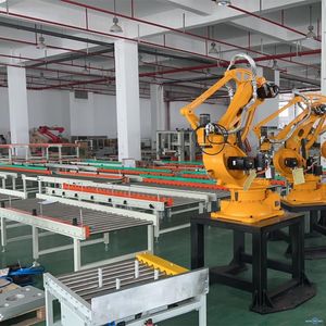 สายพานอัตโนมัติสำหรับม้วนและบรรจุภัณฑ์ รุ่น Bzx-8213 สำหรับเครื่องพันฟิล์ม ขนาด 2200*2100*1450 มม. - Product Image 3