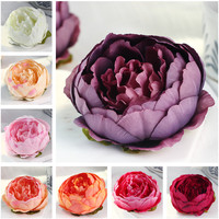 Bunga Peony Buatan Besar 10 cm Grosir untuk Dekorasi Pernikahan, Natal, Wisuda, Halloween, Tahun Baru, Paskah
