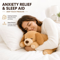 Offre Spéciale : Peluche lestée haut de gamme, fabricant d'animaux en peluche personnalisés, animal en peluche personnalisé Golden Retriever, jouet en peluche sur mesure OEM