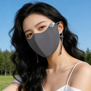 Mascarilla Facial UPF 50+ para Mujer, Ajustable, Transpirable, Protección Solar, para Uso Diario, Ciclismo y Viajes - Product Image 1