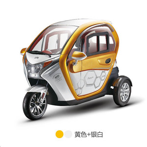 Triciclo Eléctrico Cerrado de 3 Plazas con Certificación EEC para Uso de Pasajeros - Product Image 2