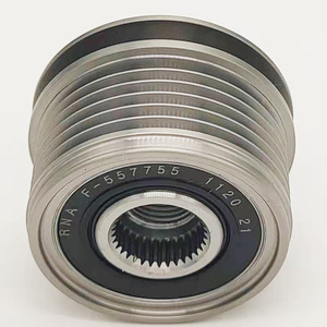 พูลเลย์สายพานวี F-557755 6 ร่อง สำหรับใช้กับเครื่องกำเนิดไฟฟ้าในรถยนต์ - Product Image 1