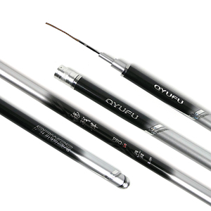 <span class=keywords><strong>Canne</strong></span> à pêche OEM LongZhanHan 2.7m 3m 3.3m 3.6m 3.9m 4.5m 4.8m 5.4m 5.7m 6.3m 7.2m en fibre de carbone pour eau douce - Product Image 1