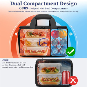 Bolsa Térmica Táctica para Almuerzo, para Campamento, Senderismo, Picnic al Aire Libre, para Hombre, con Sistema Molle EDC - Product Image 2