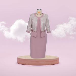 New Arrivals Design Fashion Mother of the Bride <b>Plus</b> <b>Size</b> Occasional Women Church <b>Dresses</b> Suit for Church Wedding - Product Image 3
