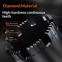 Foret diamanté 63 mm pour béton, utilisation humide/sèche, ouvre-trou pour installation de climatisation, marbre, armature en acier, à changement rapide