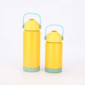 Wholesale Solid Color Stainless Steel Insulated Cup with Space Pot Handle Children's <b>Portable</b> <b>Vacuum</b> Tumbler - Product Image 5