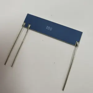 Kustom Resistor Film Tebal Glasir Kaca Datar Tegangan Tinggi 10G Ohm 1G