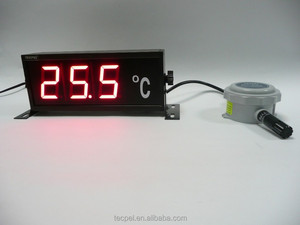 Controlador de Temperatura Digital LED Grande TRH-3306C y Termómetro de Termopar Tipo K PT100 4-20mA, Material Plástico, OEM Disponible - Product Image 3