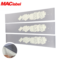 Film vinyle transparent commercial 3M VS3699 pour vitrine, autocollant pour enseignes rétroéclairées, adhésif permanent, rouleau de film transparent