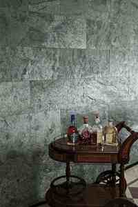 Placage en pierre artificiel flexible moderne d'éclat argenté pour l'installation facile de décor intérieur et extérieur - Product Image 6