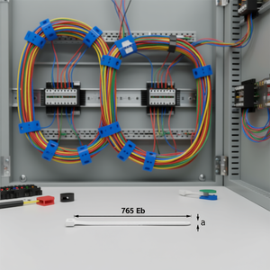 Brida para cables 765 Eb, 10 pulgadas de largo, plástico blanco - Product Image 3