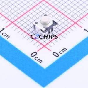 YTS-A020-3 Tactile Switch SMD Switch Single Pole Single Throw Round Button 2.5N Horizontal Mount - Product Image 1