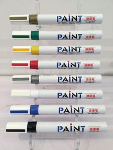 Marcador Permanente de Pintura para Cuero PM211 Personalizado, para Diseño en Papel, Neumáticos de Auto, Cuerpo de Aluminio, DIY - Product Image 2
