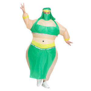 <span class=keywords><strong>Disfraz</strong></span> Inflable Divertido de Sudán y Bailarín Árabe para Halloween, Accesorios para Eventos y Actuaciones en Escenario - Product Image 1