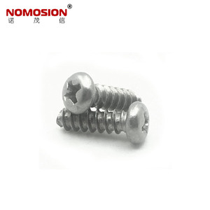 สกรูหัวจมสแตนเลส NOMOSION PB4*12 เกลียวหยาบ เมตริก สกรูเกลียวปล่อย - Product Image 3