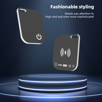 Carte GPS Tracker Localisé Tracker Carte Ultra Mince Sans Fil Chargement Carte Anti Perte Trouver Enfant ou Portefeuille