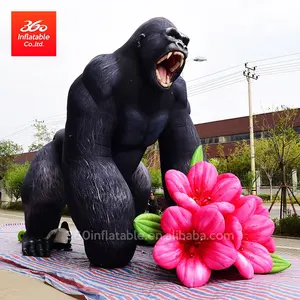 Anpassen Riesen werbung Aufblasbare Cartoon-Modell Big Gorilla Custom Infla tables