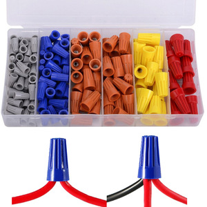 Wire <b>Connector</b> Kit 15x8.6mm ABS Insulated Copper Terminal Round <b>Quick</b> Connectors for Electrical Wiring - Product Image 5