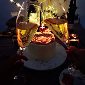 Candela per Torta 3D a Forma di Pentagramma per Natale, <span class=keywords><strong>Halloween</strong></span> e Compleanno con Decorazione a Cuore e Stella in Paraffina per Feste - Product Image 4