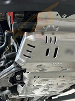 Nouvelles plaques de protection en alliage d'aluminium argenté pour GWM Tank 300, protection de dessous de caisse tout-terrain (boîte de transfert / réservoir de carburant / protection du moteur)