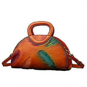 Sacs à main, sacs fourre-tout et portefeuilles classiques de luxe en cuir véritable imperméable avec plumes, pour femmes, vente en gros - Product Image 3