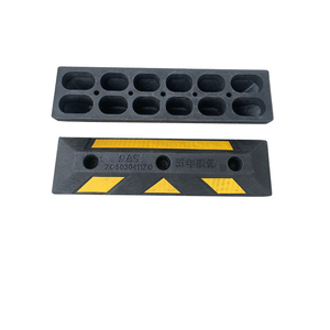 500*150*100 मिमी रबर व्हील स्टॉपर पार्किंग स्टॉप आसान पार्किंग शैली पार्किंग स्टॉप - Product Image 4