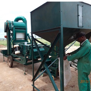 Ligne mobile de traitement de semences de riz paddy avec nettoyeur de pré-graine et table de gravité et machine de traitement de semences - Product Image 2