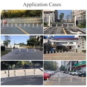 Bolardos elevadores remotos con aplicación hidráulica manual <span class=keywords><strong>de</strong></span> calles peatonales comerciales con Manuel ligero - Product Image 5