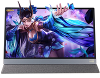 15.6 ''17.3 pouces Portable IPS LCD écran tactile moniteur 1920*1080 60HZ type-c USB pour bureau jeu PC téléphone affichage étendu