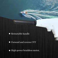 Vente directe du fabricant, moteur électrique marin silencieux sans balais S200, écran d'affichage, 12 V, petit moteur de remorquage, moteur hors-bord