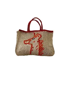 Wholesale White Color Customized Size Luxury Vintage Boho New Design Clutch Hippie Chic Jute Bags