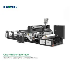 High Speed Fabric Laminating Press Machine, Extrusion Film Non Woven Laminating Machine