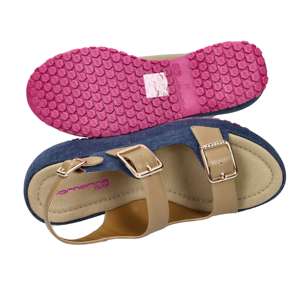 Fornarina Women's Bubble Mila <b>Wedge</b> <b>Sandal</b> Jeans 9 Cm Heel Size 38 - Product Image 6