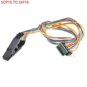 SOP SOIC SOIC16 SOP16 플래시 칩 IC 테스트 클립 BIOS Programmer 담홍색 소켓 어댑터 변환기